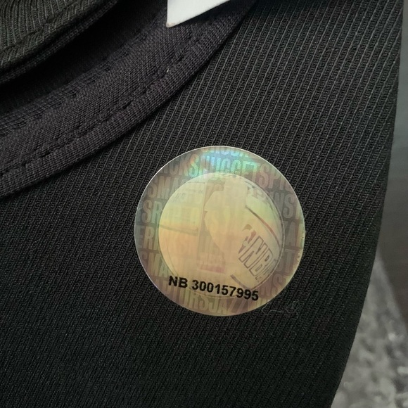 Vintage Adidas NBA Brooklyn Nets Hat Stretch Fit S/M New Blk/Red Cap - Picture 7 of 7